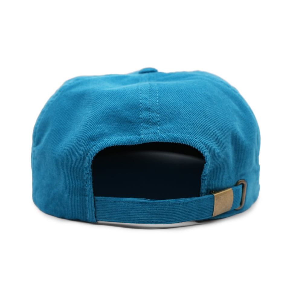 Teal Corduroy Perrin Patch Hat