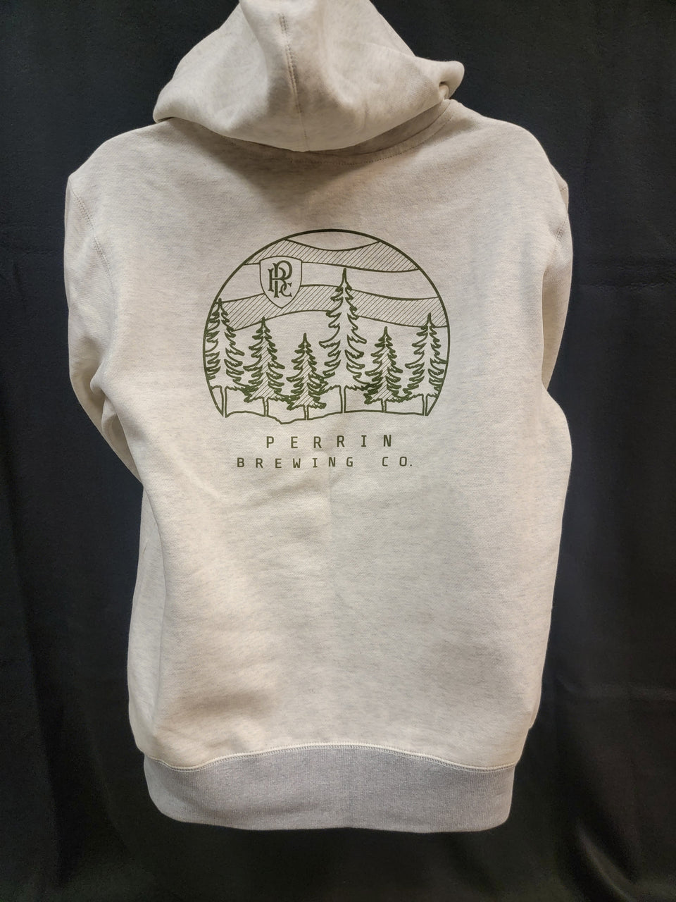 Contrast Oatmeal Hoodie