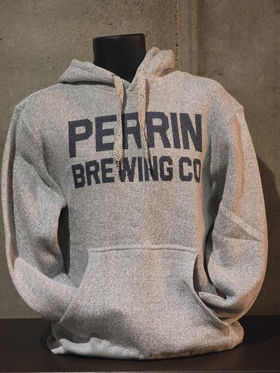 Perrin Heathered Knit Nantucket Hooded Sweatshirt