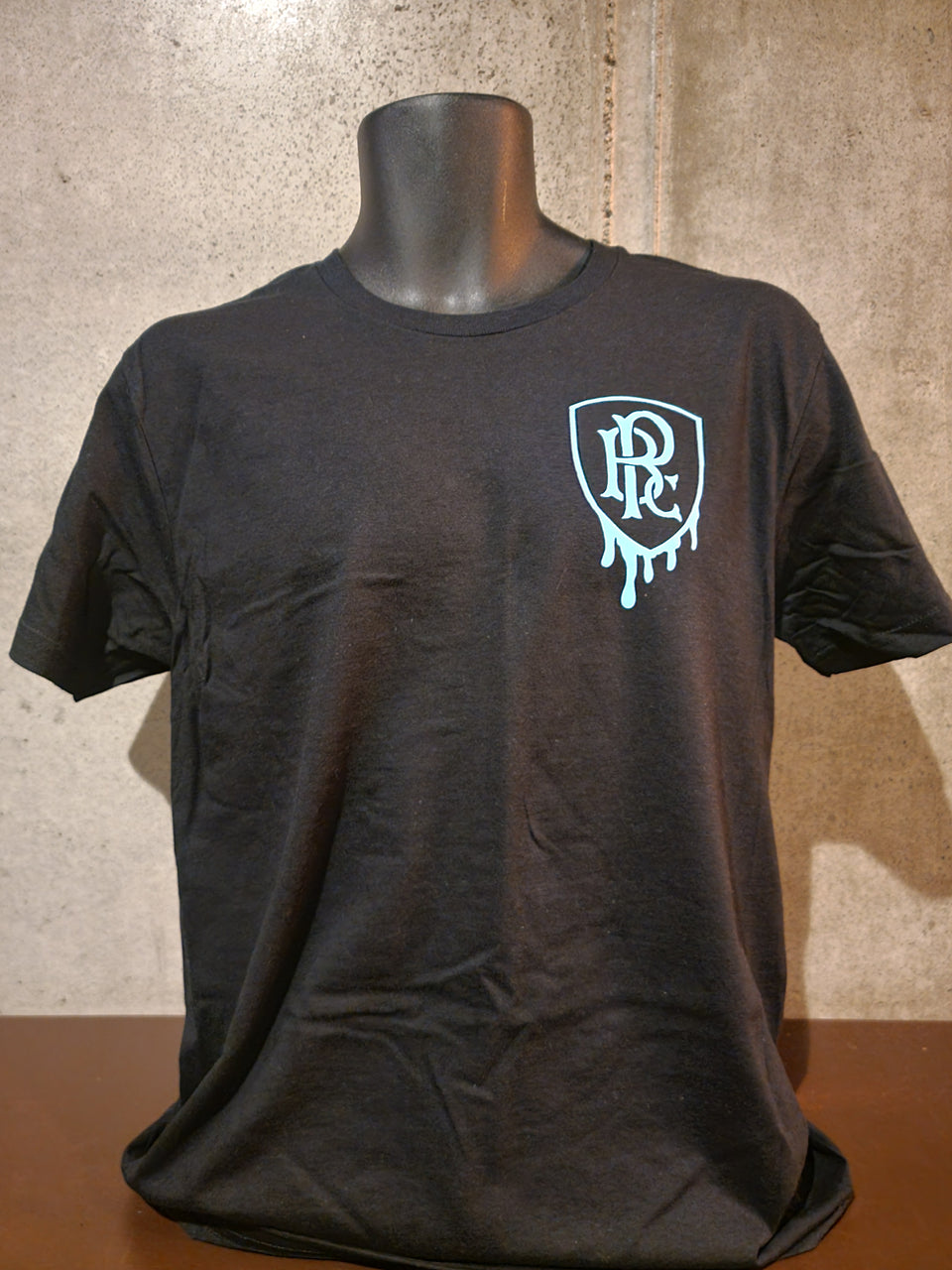 Black Perrin Graffiti Tee