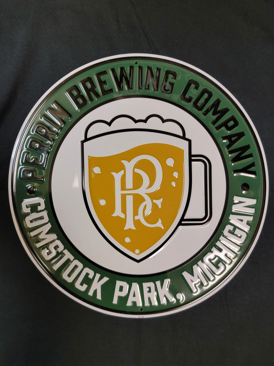 Perrin Brewing Company Tin Tacker