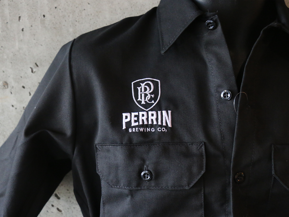 Perrin Black Brewer's Shirt