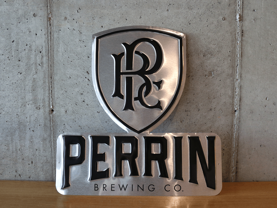 Perrin Logo Tin Tacker
